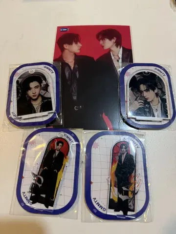 PerthSanta Fancon 키체인 가챠 5종 세트