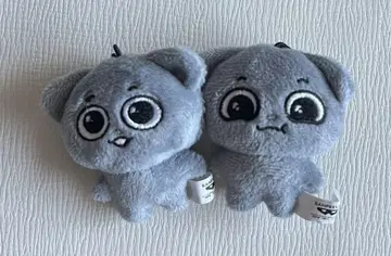 Kkamung&Angto 봉제 인형 마스코트 개미 2종 세트