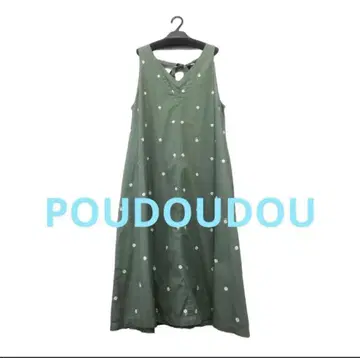 POUDOUDOU 코튼 꽃무늬 원피스