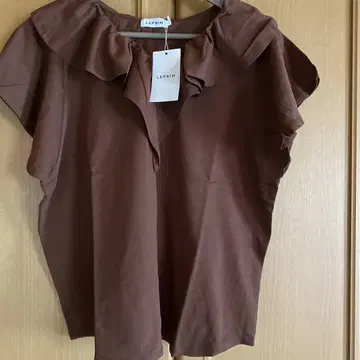 렙심 프릴 옷깃 디자인 풀오버