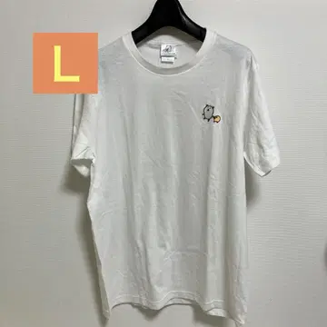 미사용 새상품 농담곰 나가노 티셔츠 L 화이트