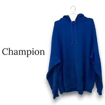 챔피온 Champion 파랑 후드 부착 후드티 [3X]
