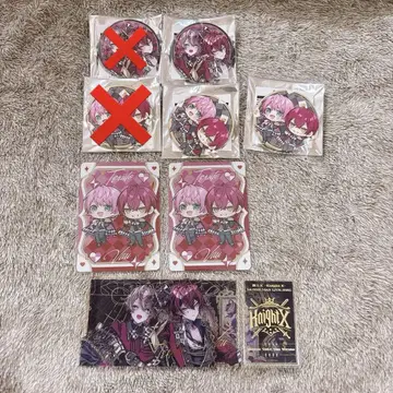 기사 X KnightX 바우 테루토 캔바 메타카 클리어 티켓 캔뱃지