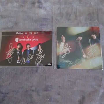 UNISON SQUARE GARDEN 사인 포함 엽서