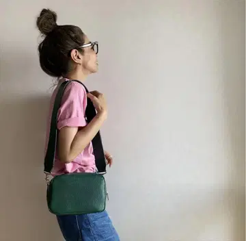 ch!iiibag chiiiibag 와이드 벨트 보스턴 그린