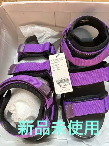 WEGO 볼륨 밑창 스포츠 샌들 퍼플