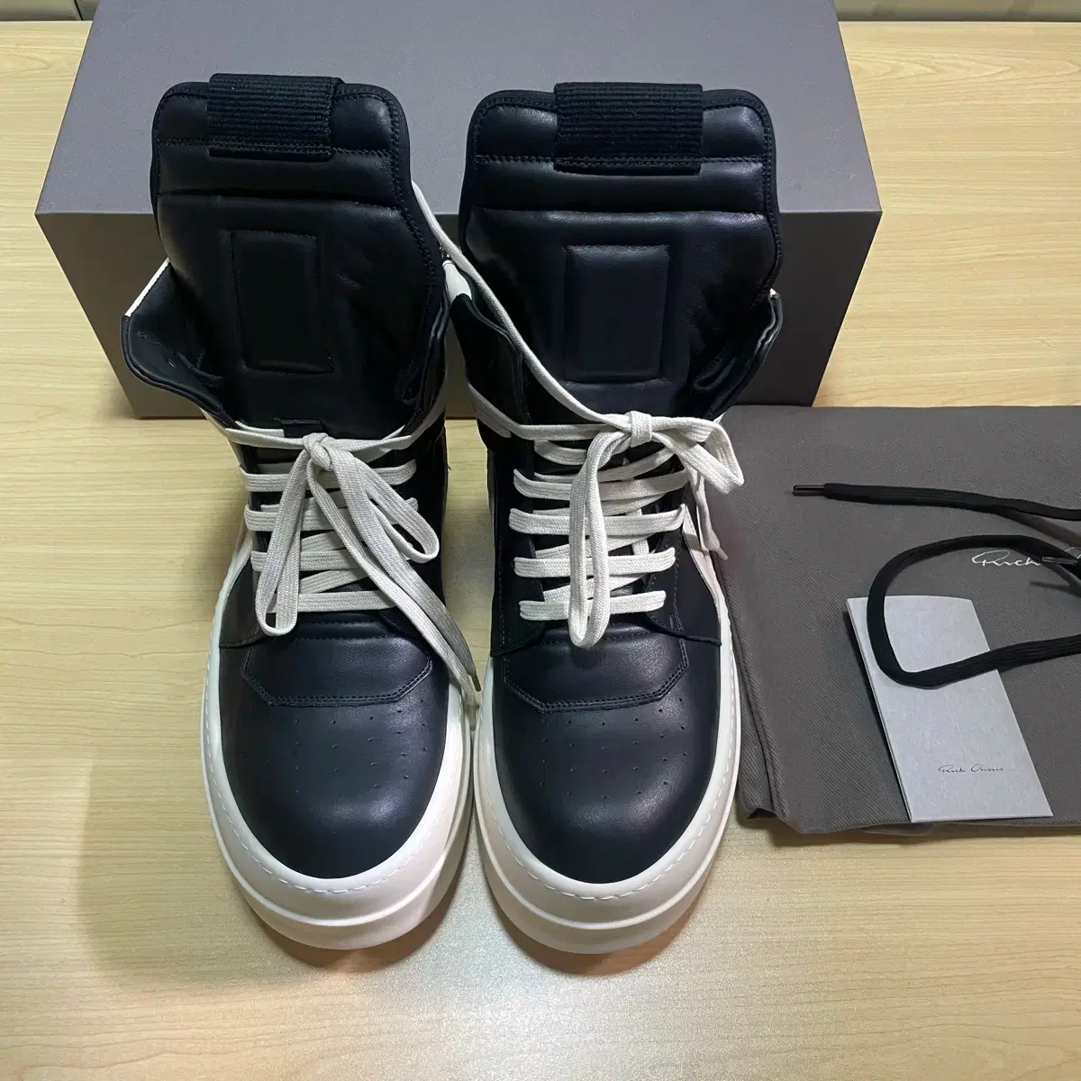 25ss Rick owens Mega Geobasket 40