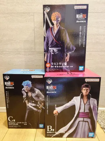 제일복권 BLEACH B C 라스트원상 미개봉 새상품 세트
