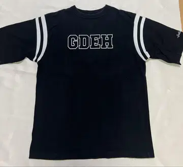 GoodEnough GDEH 로고 티셔츠 블랙