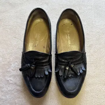 LANCEL 태슬 로퍼 24.5cm 일본제 블랙 archive