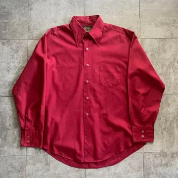 70s Sears Premiere perma prest 긴팔 셔츠