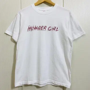 NUMBER GIRL 넘버 걸 로고 티셔츠 M