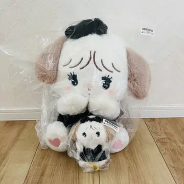 mikko BLACK RIBBON 봉제 인형 마스코트 수플레