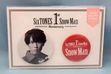 SnowMan 1st Anniversry 미야타테 료타 캔뱃지 세트