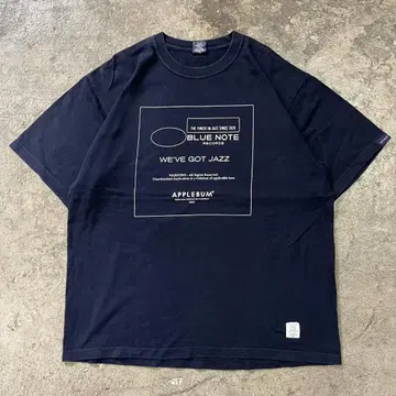 APPLEBUM Blue Note Records 티셔츠 L 네이비