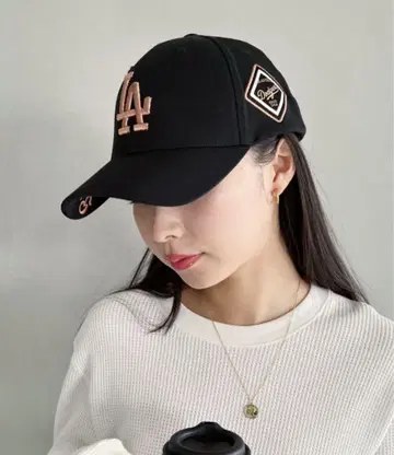 MLB 다이아몬드 자수 로고 패치 볼 캡