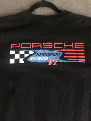PORSCHE 티셔츠 레어