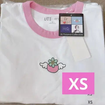 유니클로 야자와 아이 콜라보 티셔츠 XS 완판템
