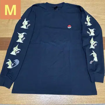 미사용 새상품 포켓몬 미미큐 긴팔 티셔츠 블랙 M 고스트 타입