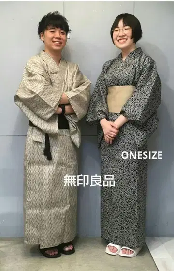 무인양품 폭포 무늬 오비 세트 여성용 ONE SIZE