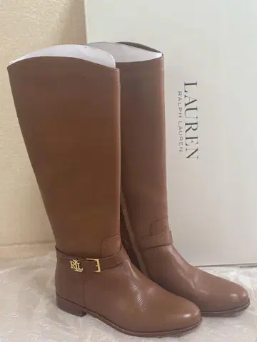 Ralph Lauren 브라운 롱 부츠
