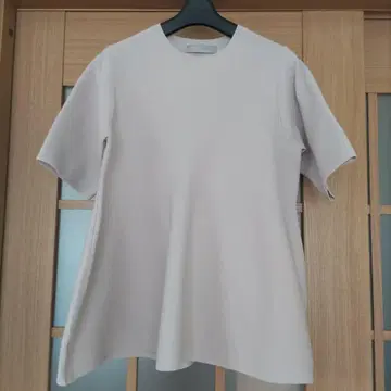 UNFILO 반팔 니트 M 라이트 베이지