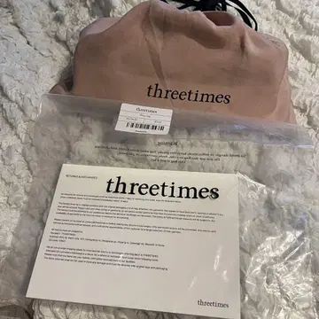 쓰리 타임즈 threetimes ring bag