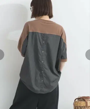 lupilien 루피리안 데님 백산 풀오버 티셔츠