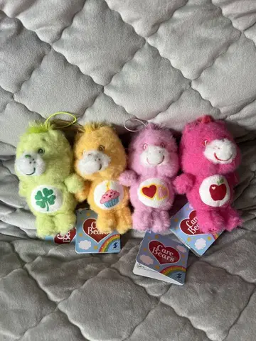 케어 베어 키링 봉제 인형 세트