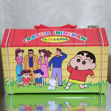 크레용 신짱 양철제 박스 레트로 레어템 레어