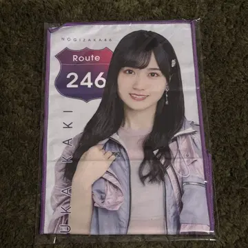 카키 하야카(노기자카46) 개별 핸드 타월 'Route 246'