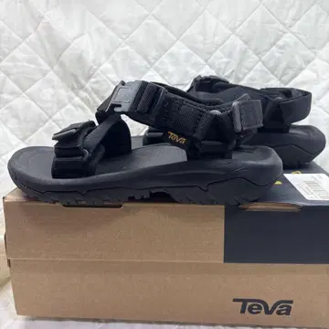 Teva 허리케인 버지 블랙 아웃도어 샌들