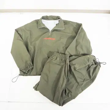 짐왁 하프 지퍼 나일론 자켓 셋업 M CO4904