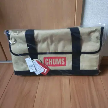 참스 로고 툴 케이스 베이지