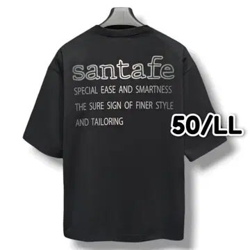 산타페 santafe 티셔츠 오버 사이즈 로고 프린트 50 d5g