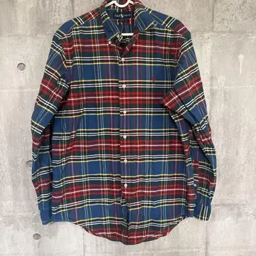 Ralph Lauren 체크 셔츠 버튼 다운