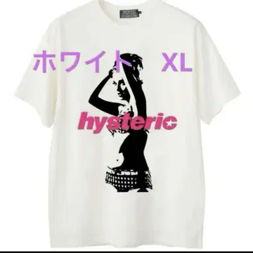 HYSTERIC ARMPITS 티셔츠 화이트 XL 인기 완판템