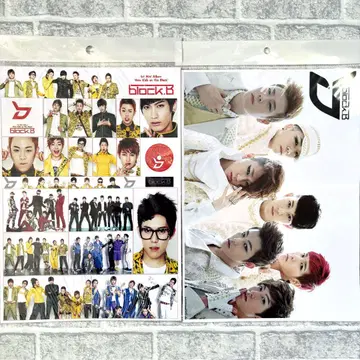Block.B 굿즈 사진 시트
