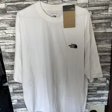 THE NORTH FACE 반팔 티셔츠 화이트