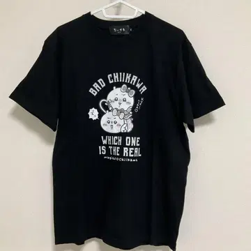 마지카루 치이카와 티셔츠 BAD CHIIKAWA 블랙 M 사이즈