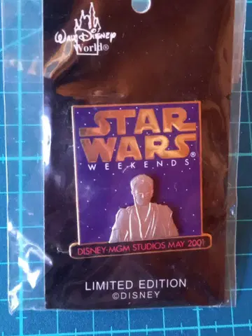 STAR WARS WEEKENDS 한정판 핀 배지 2001년