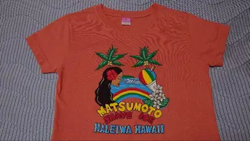 하와이 MATSUMOTO SHAVE ICE 티셔츠 여성용