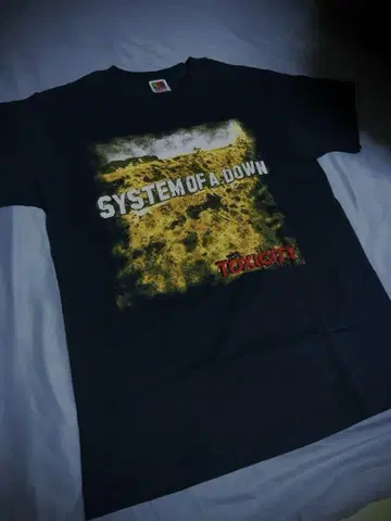SYSTEM OF A DOWN "toxicity" 빈티지 밴 티셔츠