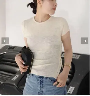 Plage le / 루 SIDE BUTTON SLIT 상의