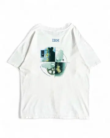 90년대 USA제 Hanes IBM 티셔츠