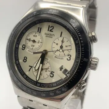 Swatch 스와치 Irony 크로노그래프 실버 남성용
