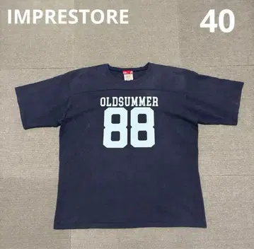 IMPRE STORE 풋볼 T 임프레 스토어 페이드 가공 40