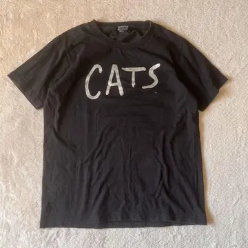 CATS 프린트 티셔츠 뮤지컬 극단