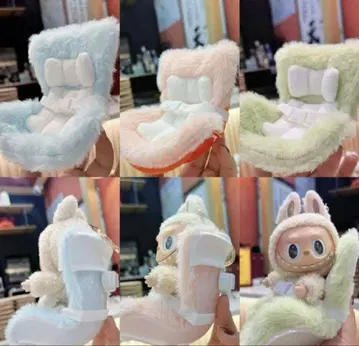 봉제 인형용 모코모코 의자 벨트 포함 차량용