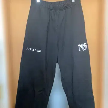 APPLEBUM Nas 로고 맨투맨 팬츠 L 사이즈 블랙